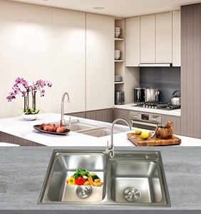Chậu rửa inox cao cấp LK 8245L