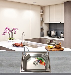 Chậu rửa bát inox cao cấp LK 5642 Chậu rửa bát inox cao cấp LK 5642